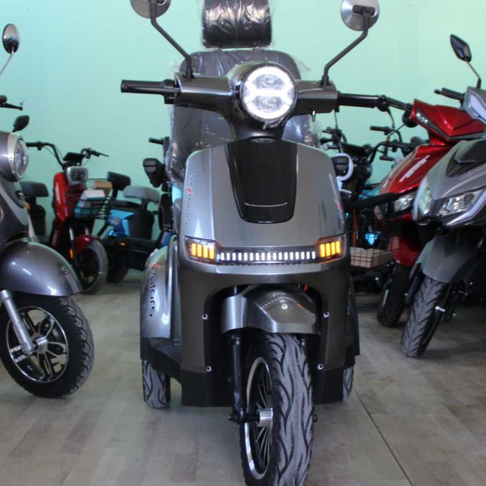 Електрическа триколка Max Motors FM2 PRO 1800W, 25Ah, GRAY