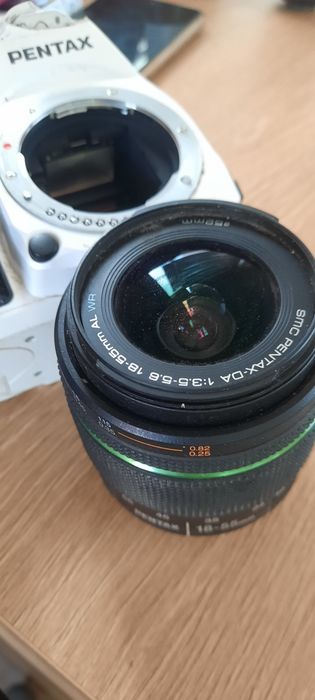 Фото обектив Pentax smc da  18-55mm