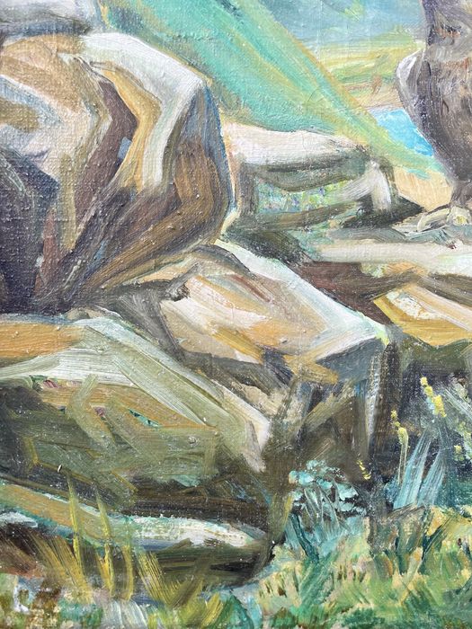 Картина "Аңшылар” Темірбаев С.С.