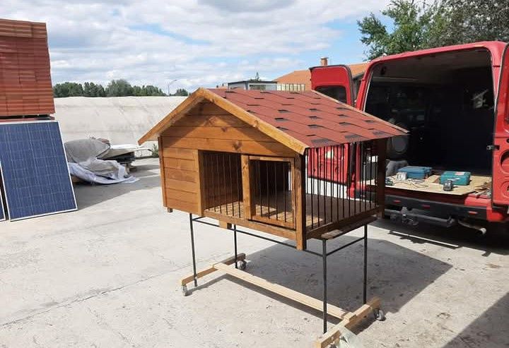 Кучешка къща кучешка колиба