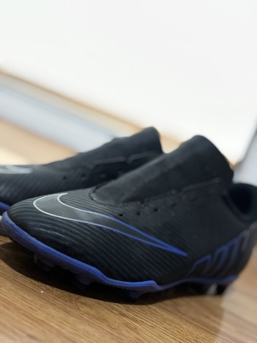 Nike Mercurial/ ghete fotbal cu crampoane negre