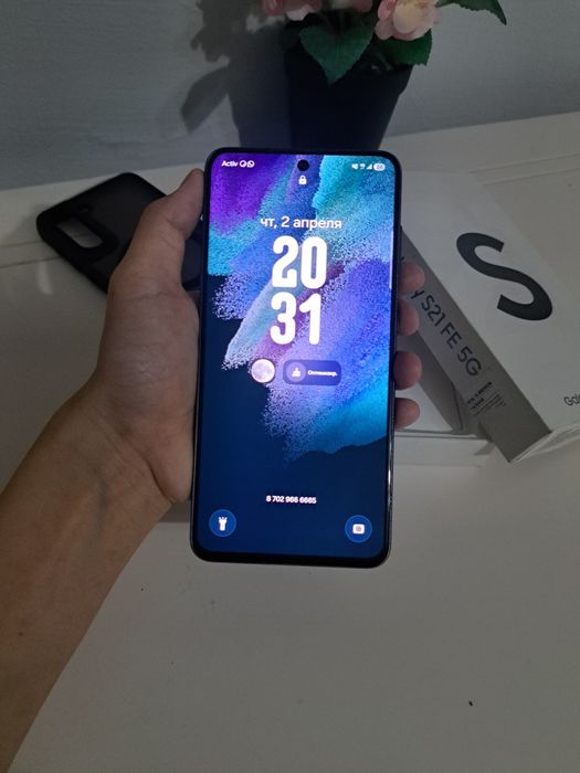 Тез Samsung S21FE 5G 128GB Идияльный