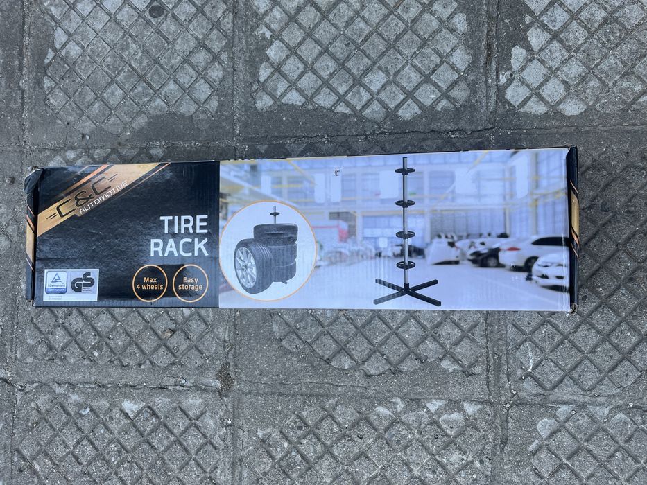 Стойка за гуми с джанти