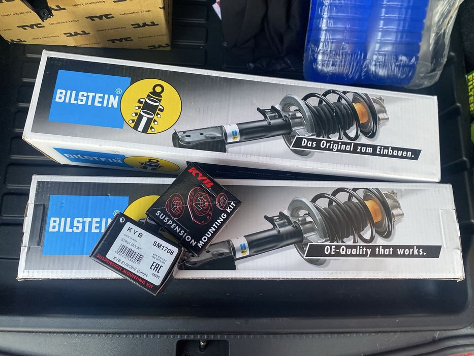 Billstein - предни газови амортисьори и тампони KYB