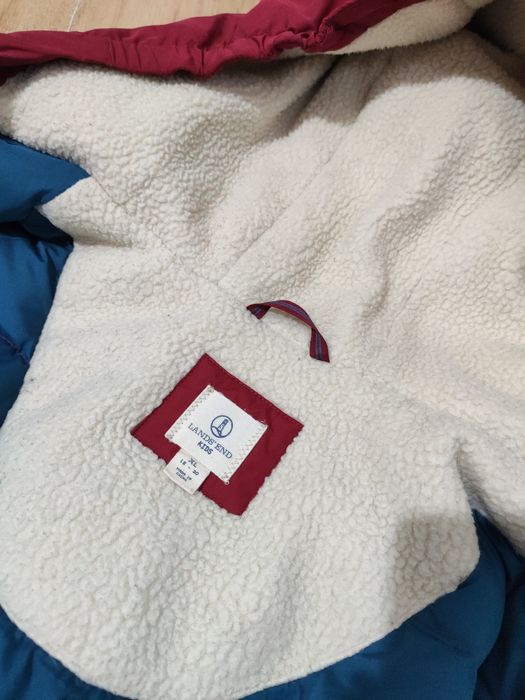 Geaca cu puf Lands End USA mărimea S bărbați sau M damă