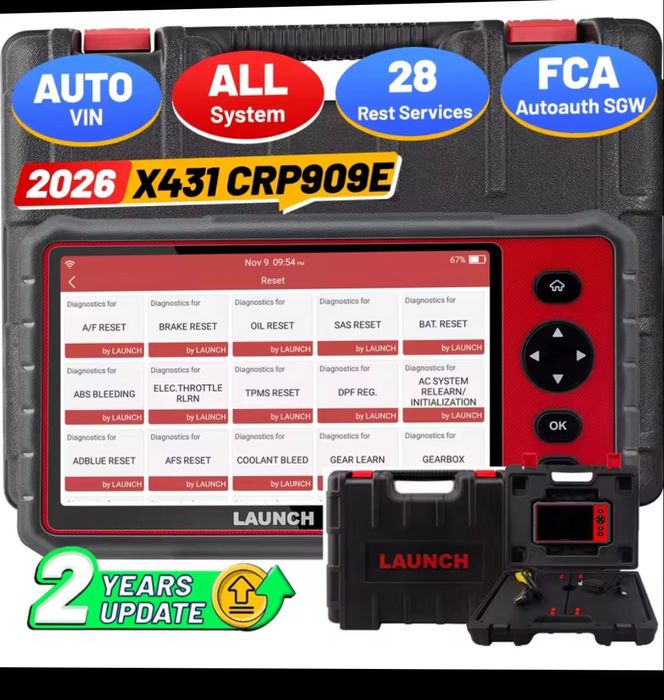 tester diagnoza launch crp 909e elite