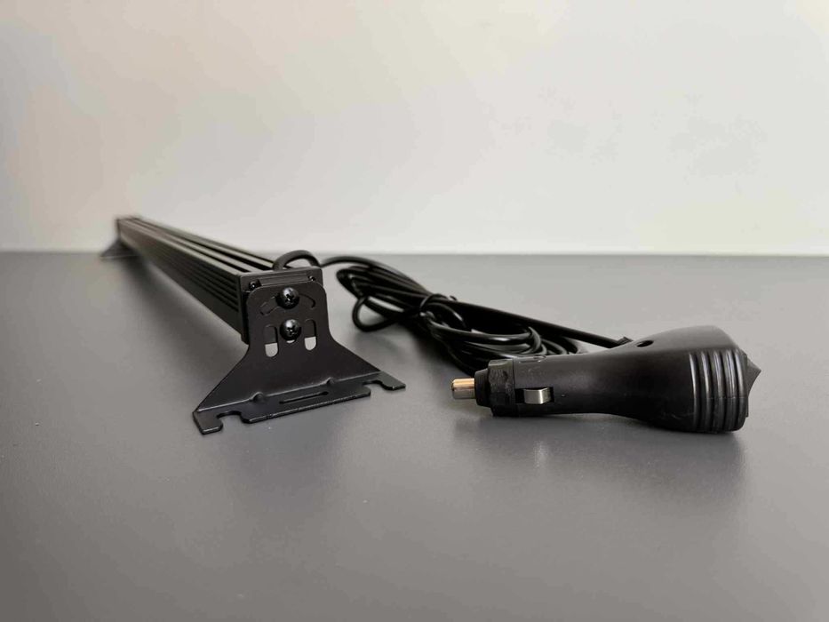 Stroboscop auto LED galben parbriz 48 LED, 70cm