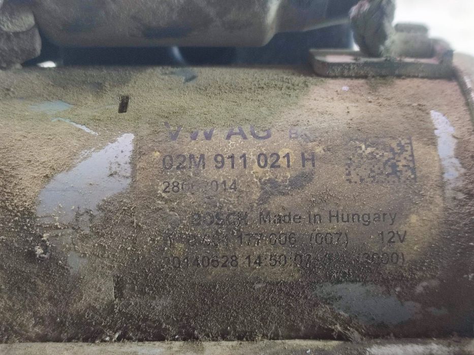 Electromotor 02M911021H 1.0 benzina CHYA Volkswagen VW Up 1 [2011 - 2