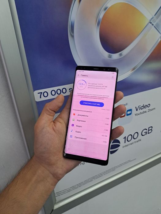 Samsung Galaxy Note 8 память 6/64gb состояние на фото
