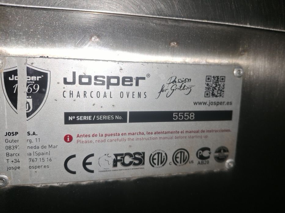 Josper/   джоспър барбекю на дървени въглища
