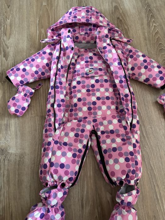 Зимний комбинезон на девочку