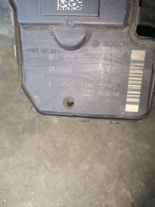 Clapeta accelerație 2.2 cdi euro 5 Mercedes vito Viano 2013 w639