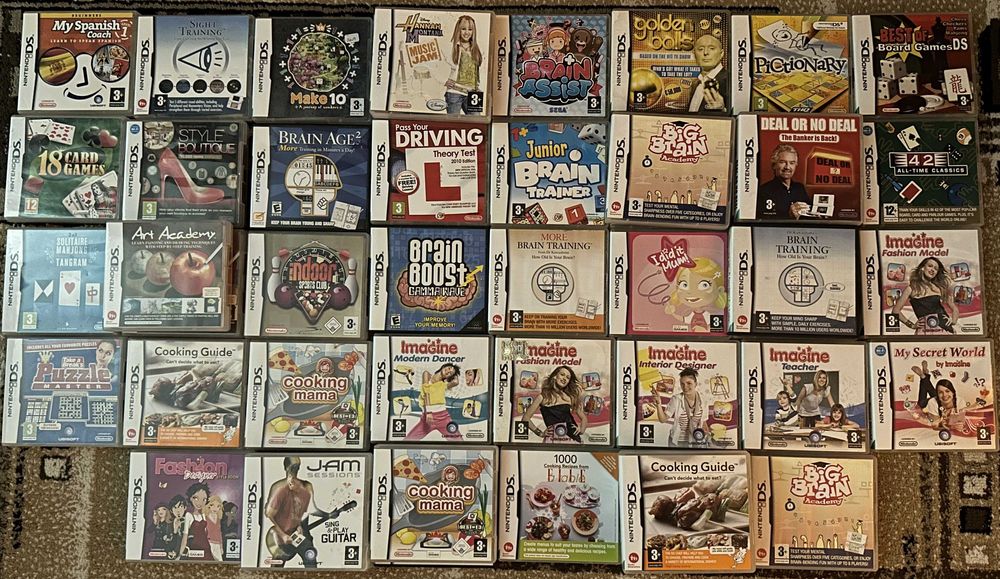Lot Jocuri NDS Nintendo DS NintendoDS Partea 1