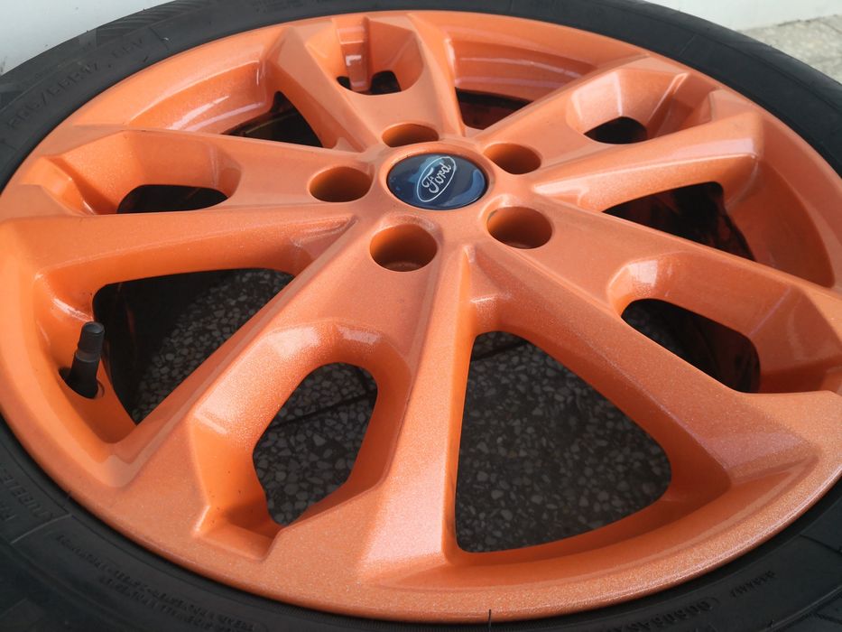 5х108 Форд торнео Ford torneo 5x108 17 цола джанти с датчици гуми 205 55 17 Goodyear