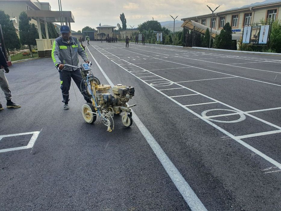 Parkovka Razmetka chizish Palasa chizish Стоянка Парковка Разметка