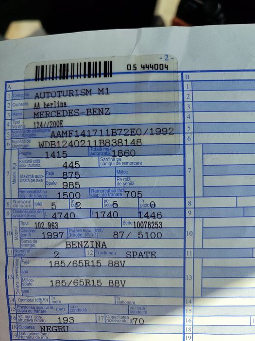 Mercedes Benz 124 E200 impecabil preț 3000 euro  2000 benzina.