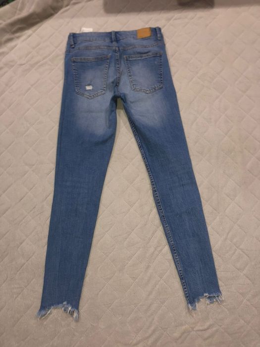 Blugi skinny cu talie înaltă BERSKA