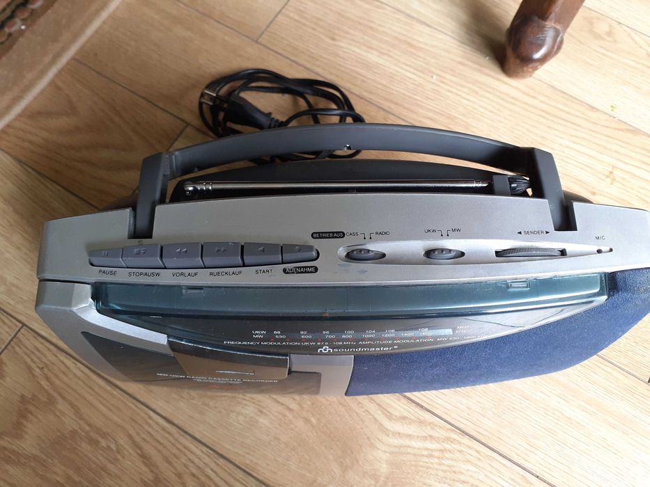radiocasetofon SoundMaster Germany