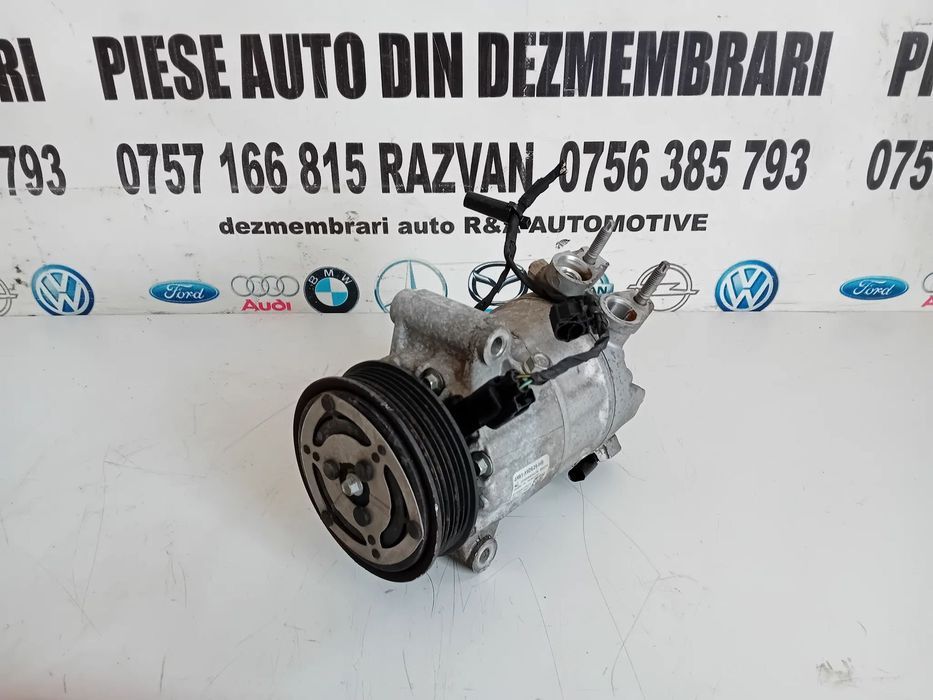 Compresor Clima AC Ford Focus 4 Puma Fiesta 1.0 Ecoboost Hybrid Cod JX61-19D629-HB An 2018+ Sub 10K