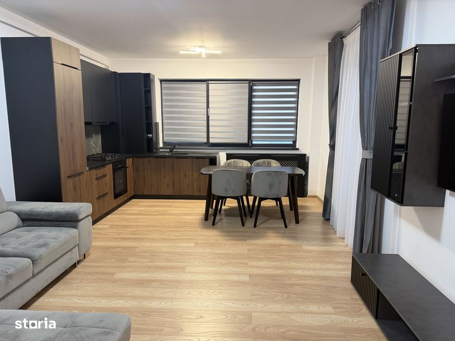 Apartament 2 camere-Bloc Nou-Mobilat Utilat