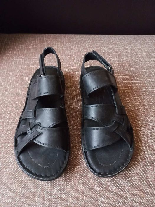 Мъжки сандали естествена кожа!Номер 43!