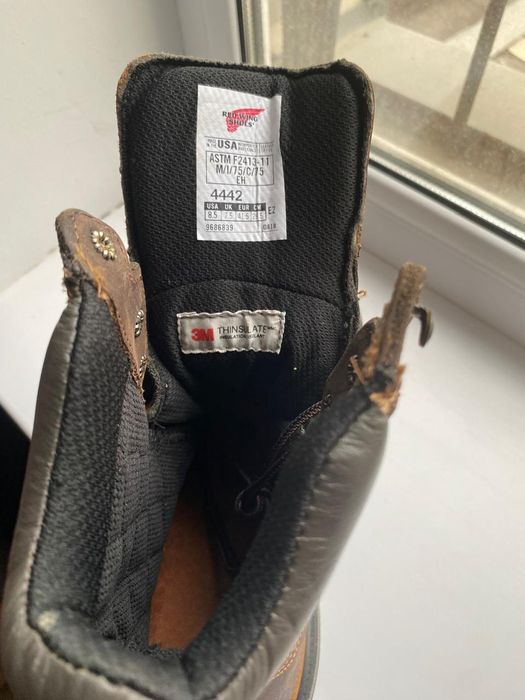 Спецобувб  зимняя  редвинг 41,5  размер
