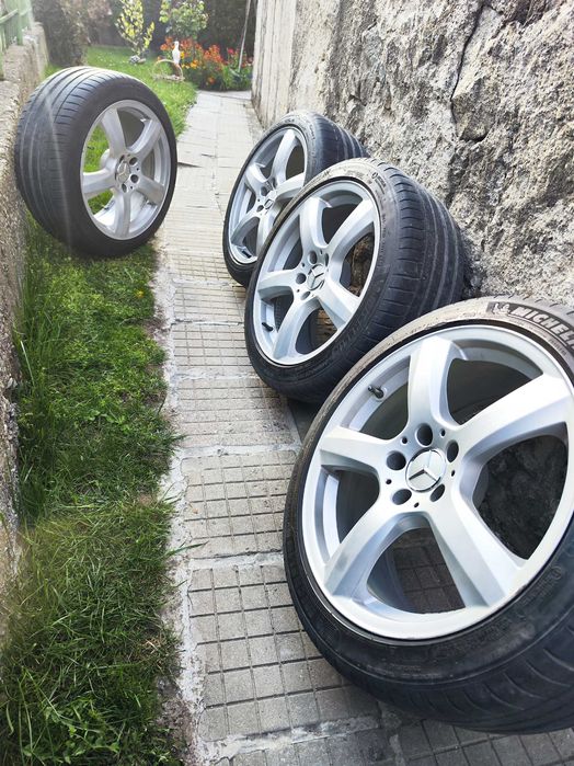 4бр.Джанти оргинални RONAL 18ки  гуми Michelin pilot sport 4 245/40/18