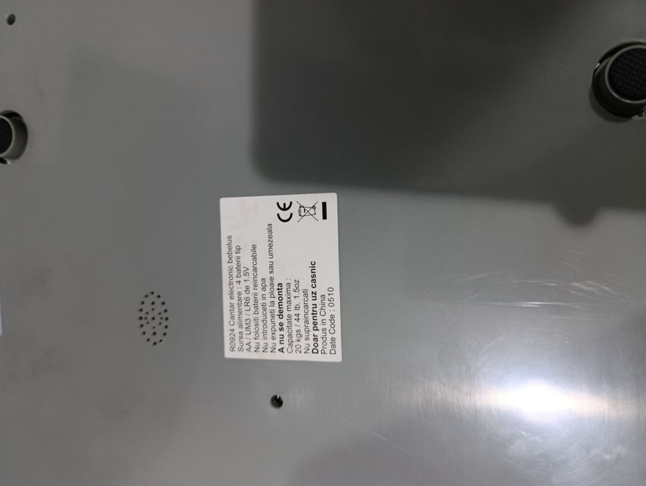 Cantar electronic Primii Pasi pentru 0-20 Kg