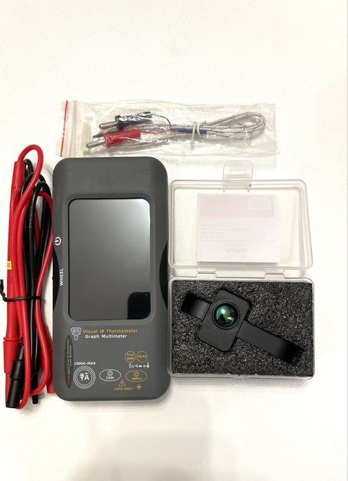 Multimetru profesional cu termoviziune pt. electricieni, nou!