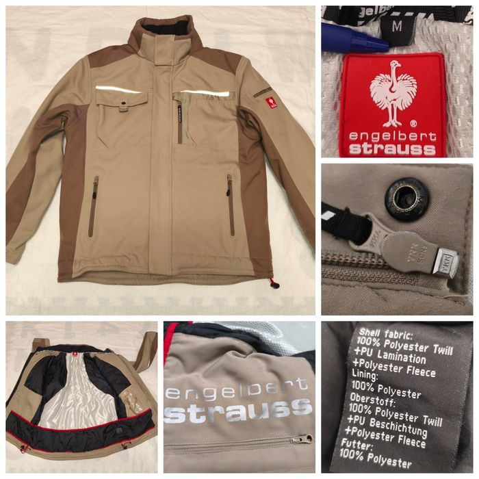 Engelbert Strauss pantaloni + tricou  scurți șantier salopetă protecție electrician dulgher fierar betonist