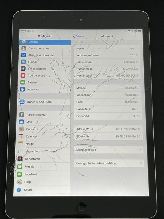 Apple iPad Mini 2 WiFi 16GB ID-XXL11225