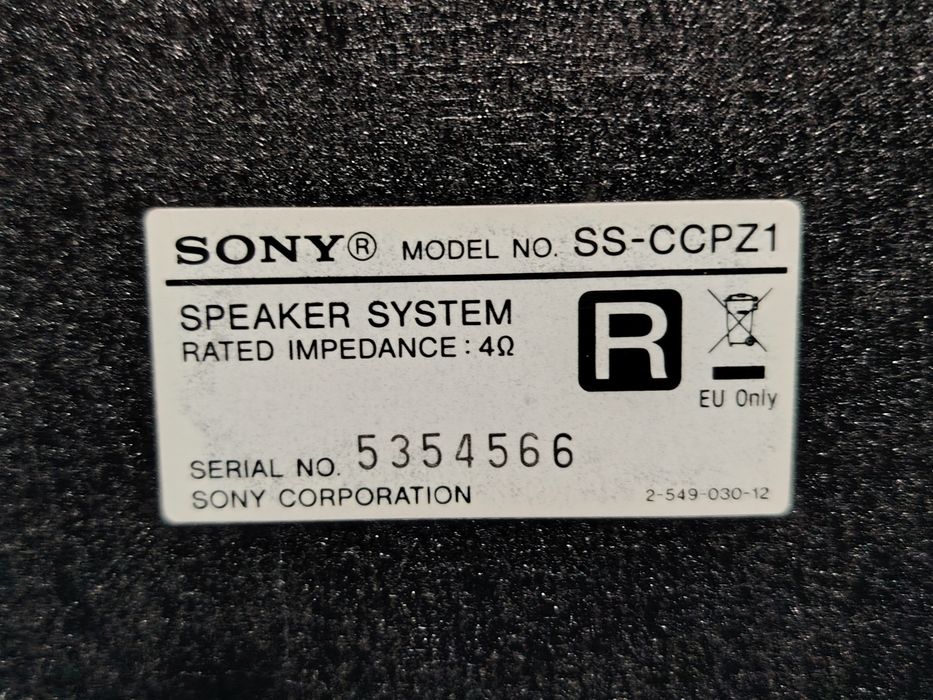 SONY HCD-CP  Z1 mini system audio cu boxe originale, telecomanda, antene, carte tehnica.