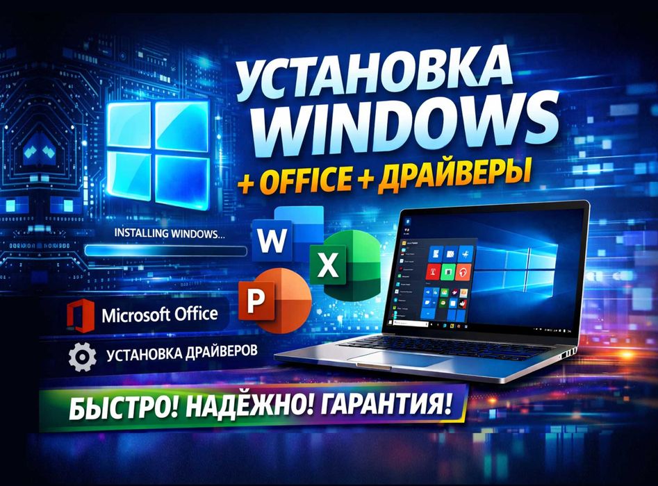 Установка windows и офисных программ виндус