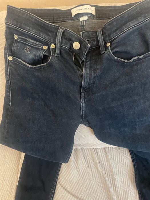 Дамски дънки слим Calvin Klein 30