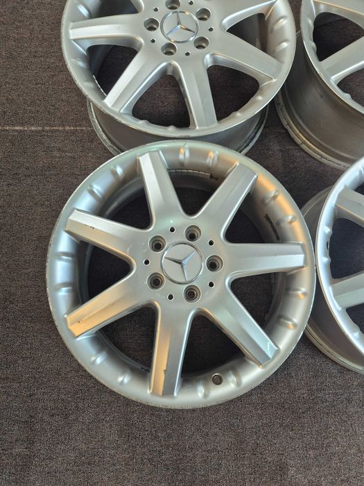 4 Jante Aliaj 5x112 17'' 7J ET 57 - OEM Mercedes A Class B Class CLA - V-Class VITO VIANO !