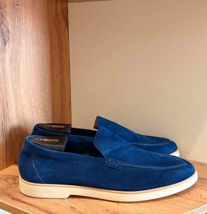 Замшевые лоферы Magnanni оригинал