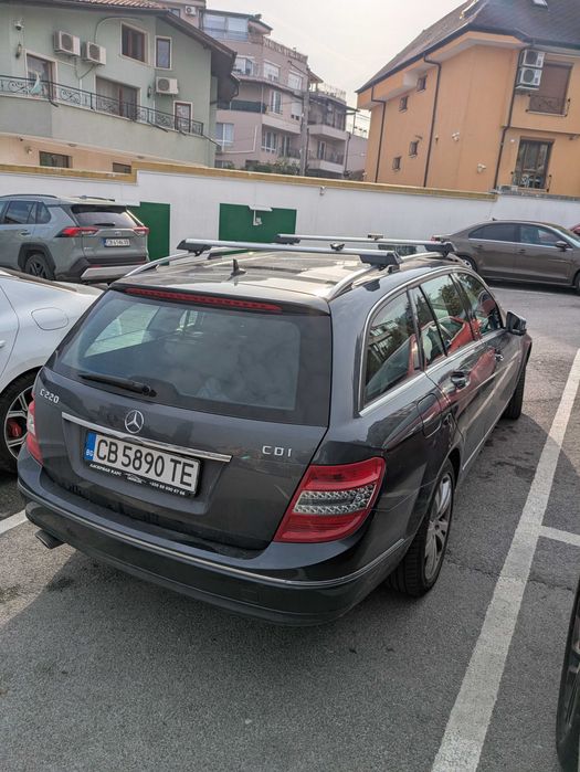 Mercedes-Benz C 220 със сменена верига