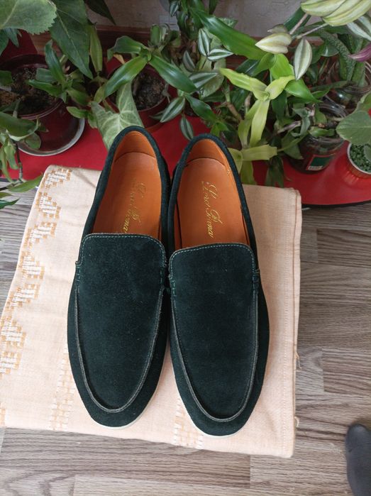 Мокасины замшевые  р.41