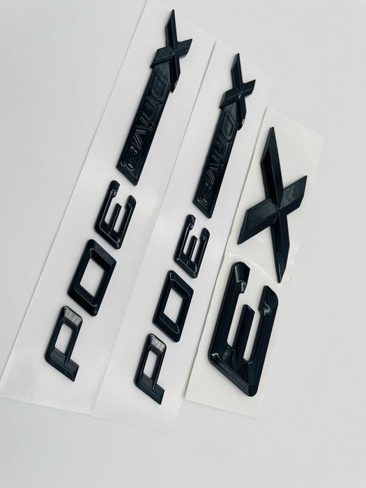 Set embleme compatibile BMW X3 x-drive 30d negru