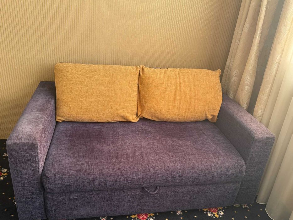 Двоен диван с разтегателен механизъм
