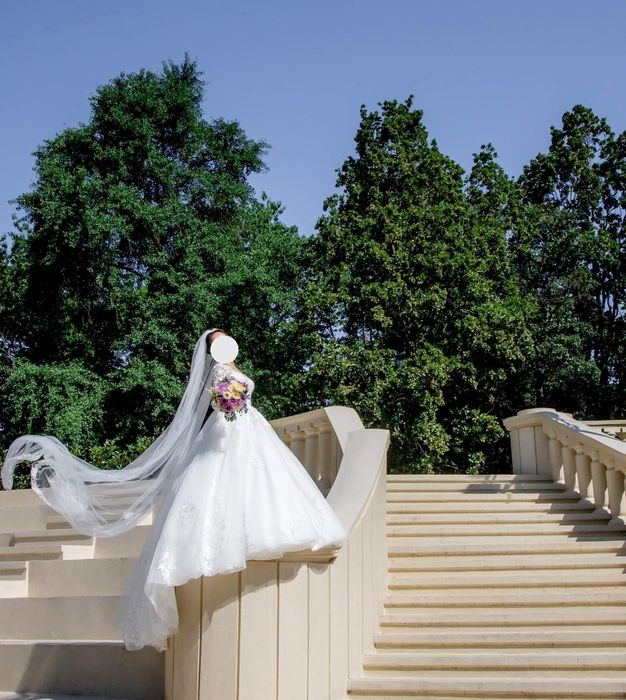 Rochie de mireasa printesa + voal model Vladiyan