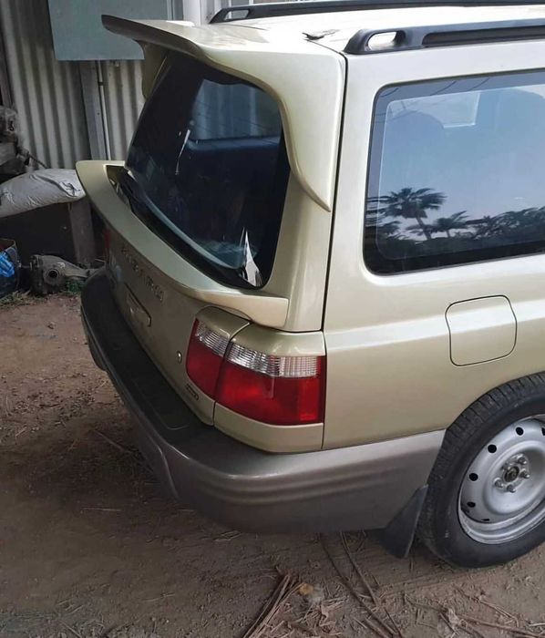 Бампер пороги Subaru forester sg до ресталинг