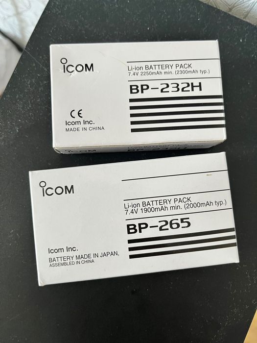 Продам батарейки iCom
