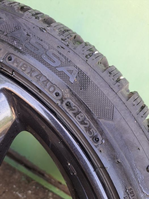 17 ки джанти със зимни гуми BBS BMW 5x120 E90 E87 E46 F20