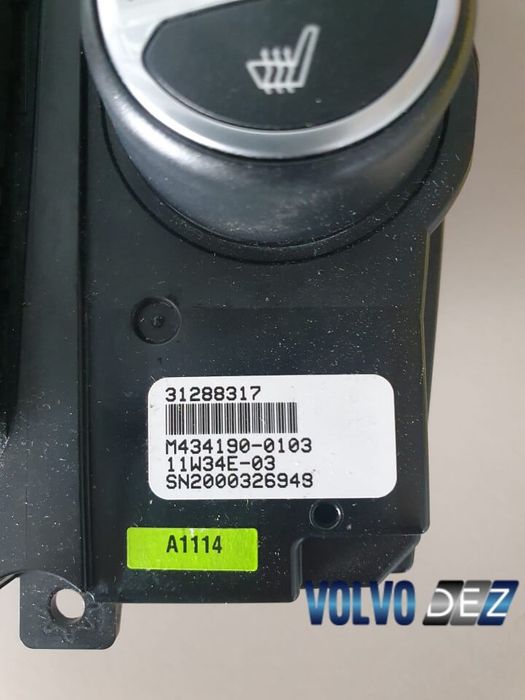 Comanda clima/modul CCM VOLVO XC60 S60 V60 2010+ 31288317