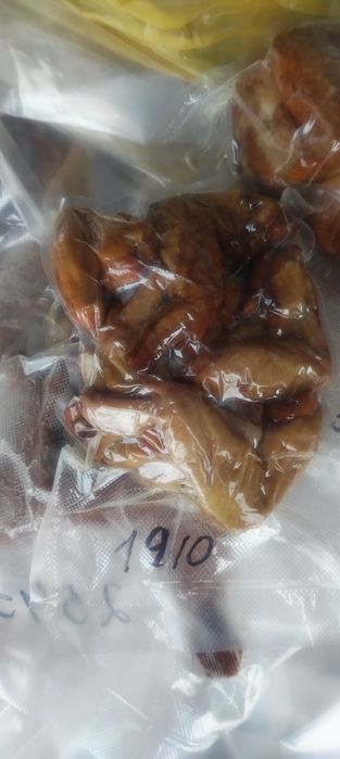 Копчёное мясо, рулет козье молоко