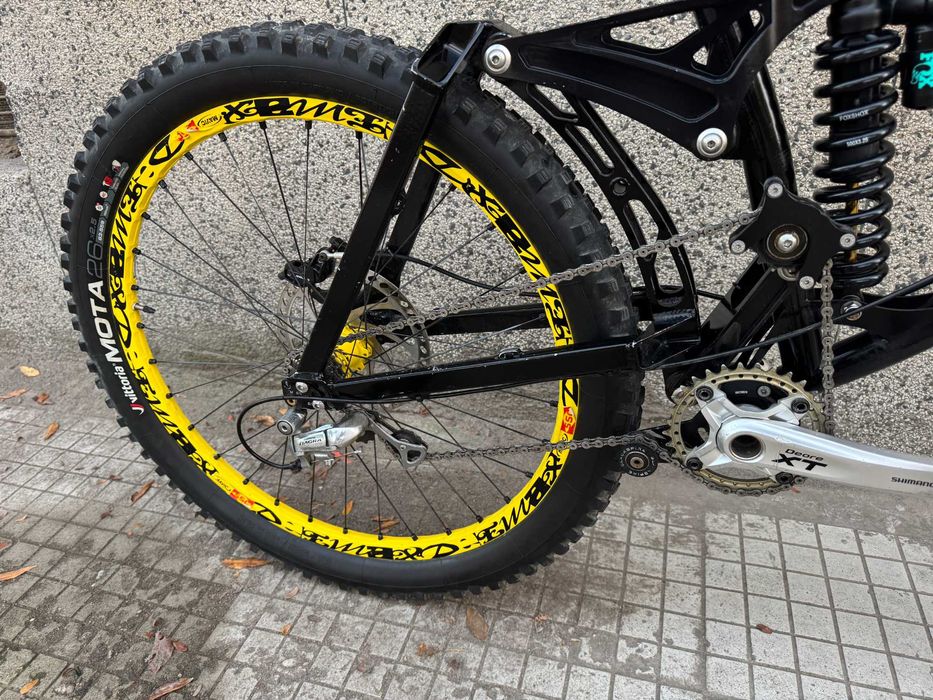 K9INE DH001-S 26''/Marzocchi 380 C2R2 Titanium/FOX DHX2/велосипед DH