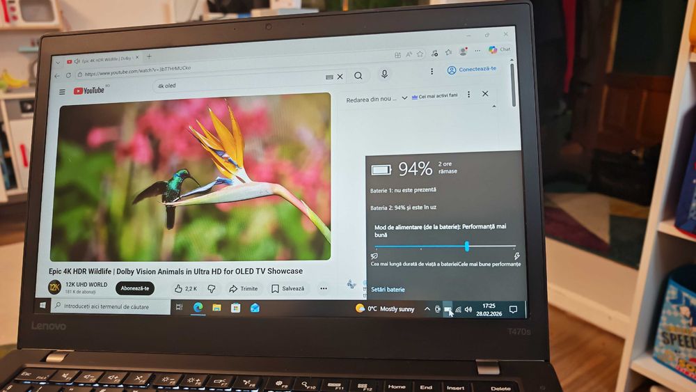 Lenovo L470S 14" Intel i5 gen 6, 8gb ddr4, ssd m2 265 gb, full hd