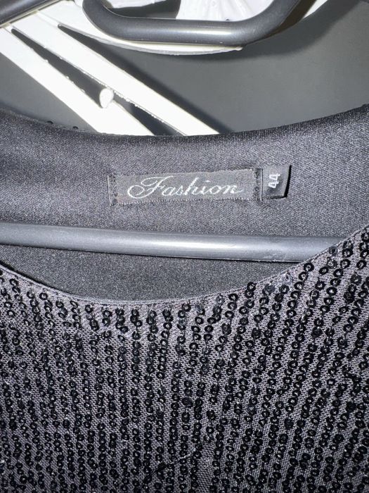 Черное платье Fashion(в пайетки