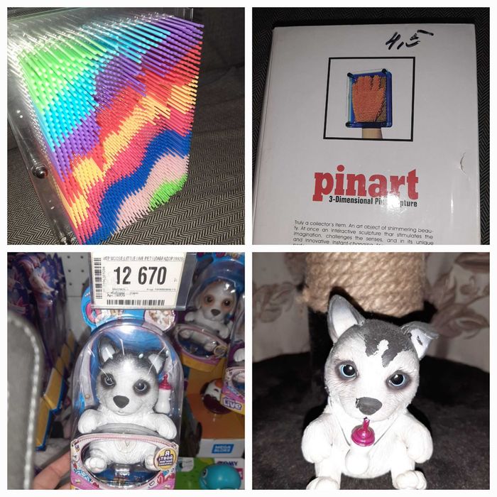 Игрушки,  мягкие,  вязаные..